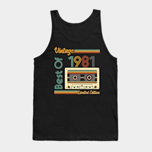 Vintage Best Of 1981 Limited Edition Tank Top